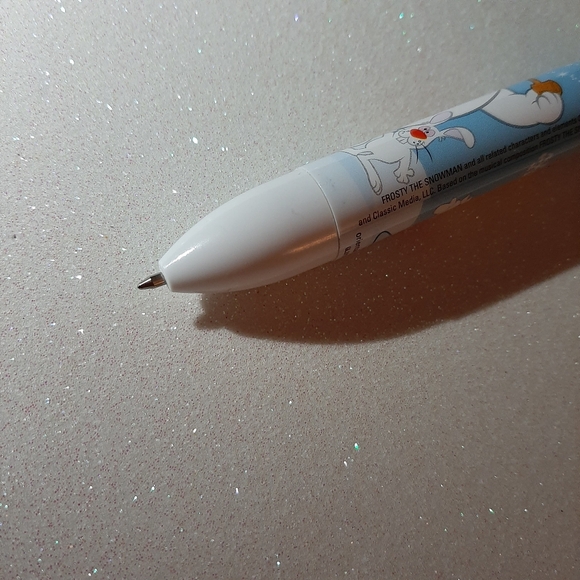 FROSTY THE SNOWMAN Multicolor Click Pen NEW GREAT STOCKING STUFFERS - Picture 5 of 5